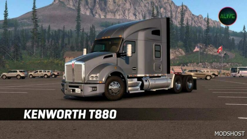 ATS Kenworth Truck Mod: T880 by Frank Peru V1.16 1.49 (Featured)