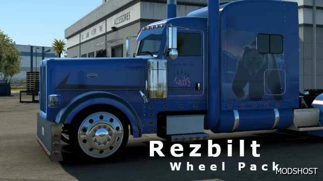 ATS Wheels Part Mod: Rezbilt Wheel Pack V1.0.1 1.49 (Featured)