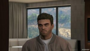 GTA 5 Player Mod: Trevor | Spikey Hair (Image #2)