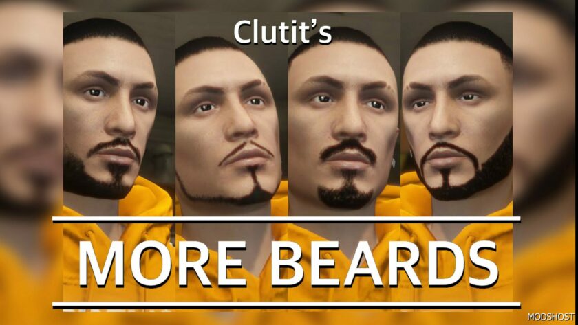 GTA 5 Player Mod: More Beards (Featured)