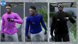 GTA 5 Player Mod: Shirt (Male and Female) (Image #4)