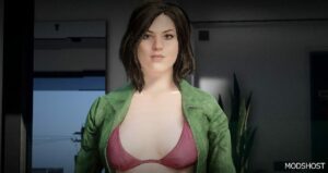 GTA 5 Player Mod: Custom Female PED for SP / Fivem V Beta (Image #3)