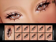 Sims 4 Eyeliner Makeup Mod: N309 L3 (Featured)