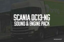 ETS2 Scania Mod: DC13-NG Sound Engine Pack 1.49 (Featured)