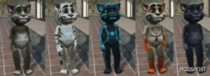 GTA 5 Player Mod: MY Talking TOM Pack Add-On V Final (Featured)