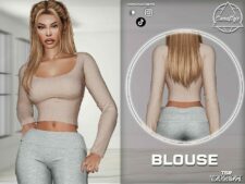 Sims 4 Everyday Clothes Mod: Casual Blouse & Pants – SET 397 (Featured)