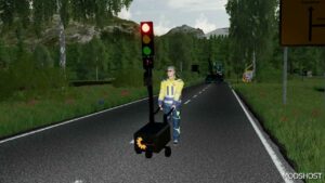 FS22 Mod: Mobile Construction Site Traffic Lights V1.1 (Image #4)