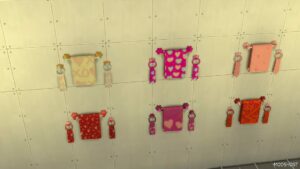 Sims 4 Object Mod: Valentines Day Towels (Featured)