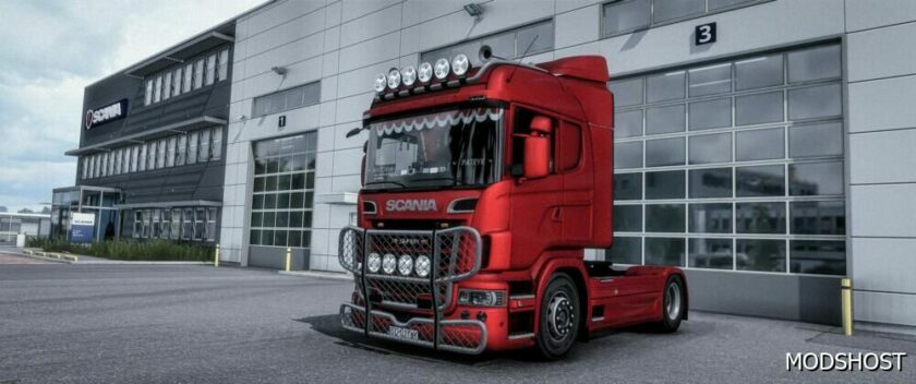 ETS2 Scania Truck Mod: R1 Dzordz Customs Pack 1.49 (Featured)