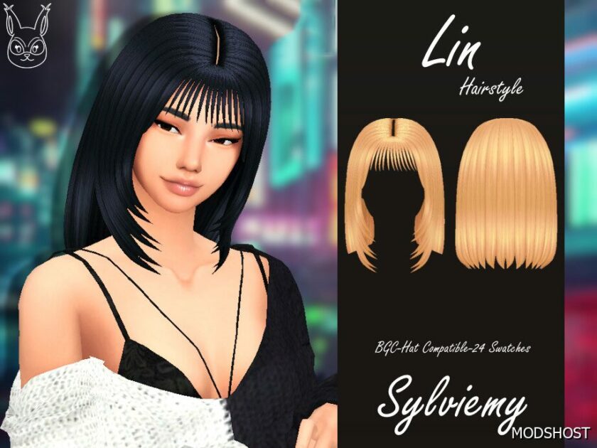 Sims 4 Female Mod: LIN Hairstyle (Featured)