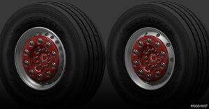 ETS2 Wheels Part Mod: Abasstreppas Wheelpack for Ownership Trailers V1.2 1.49 (Featured)