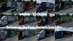 ATS Mod: The Godfather’s AI Traffic Pack 5 (Featured)