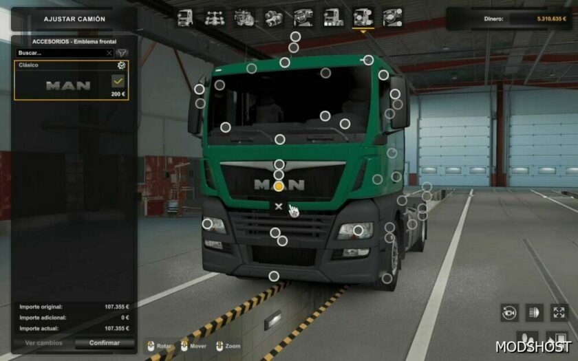 ETS2 TruckersMP Mod: MAN TGX Euro 6 NO Logo Mp-Sp Multiplayer Truckersmp (Featured)