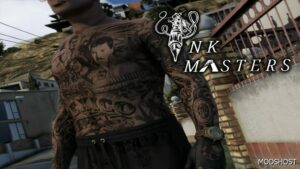 GTA 5 Player Mod: Mexico Premade Tattoo for MP Male (Image #4)