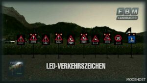 FS22 Placeable Mod: LED Traffic Signs V1.1 (Image #2)