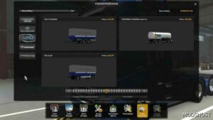 ETS2 Mercedes-Benz Truck Mod: Mercedes LPS 1632 & Tandem Trailer 1.49 (Image #3)