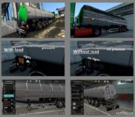 ETS2 Trailer Mod: Vanhool Chemical Cistern V1.1 (Image #2)