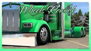 ATS Wheels Part Mod: SCS Wheels Rework 1.49 (Featured)