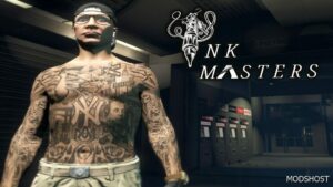 GTA 5 Player Mod: NEW York V2 Premade Tattoo for MP Male (Image #3)