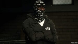 GTA 5 Player Mod: FTP SKI Mask for MP Male (Image #2)