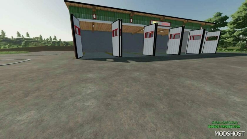 FS22 Placeable Mod: Claas Shelter 01 (Featured)