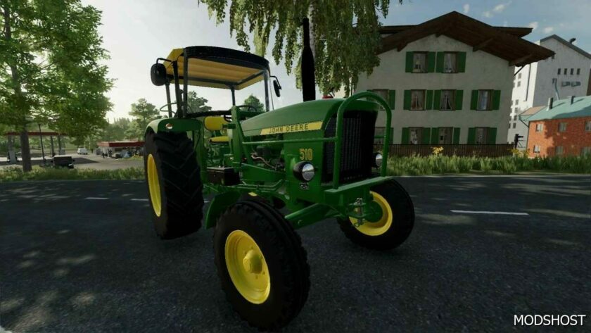 FS22 John Deere Tractor Mod: 510 V1.0.1.1 (Featured)