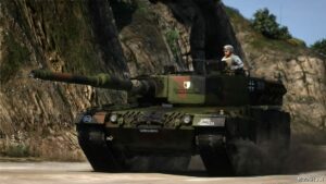 GTA 5 Vehicle Mod: Leopard 2A4 Add-On (Featured)