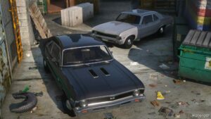 GTA 5 Vehicle Mod: 1969 Nova 4-Pack Add-On | Template | Lods (Image #5)