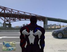 GTA 5 Player Mod: Venom from Spider-Man The Animated Series (Add-On PED) (Image #3)