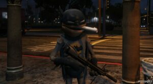 GTA 5 Player Mod: Joker Batman Puppet – MK11 Add-On PED (Featured)