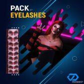 GTA 5 Player Mod: Custom Eyelashes Pack for MP Female (Featured)