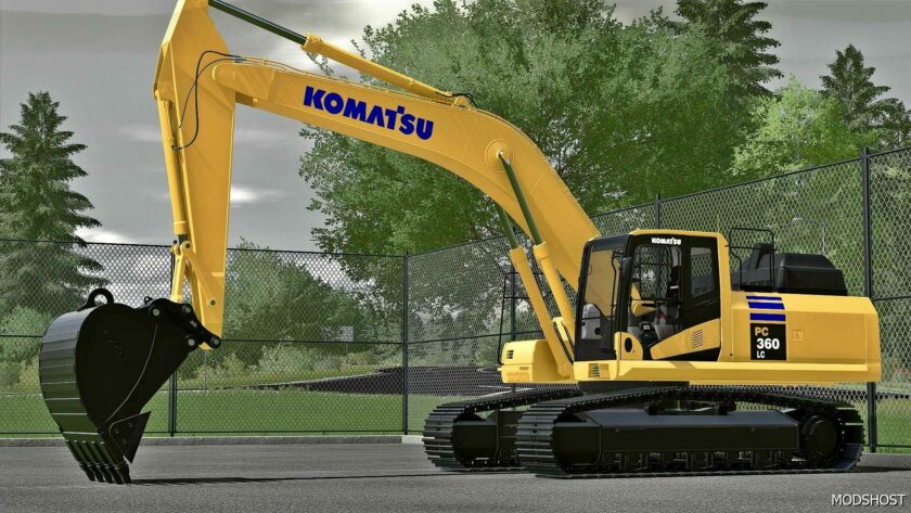 FS22 Komatsu Forklift Mod: PC360 (Featured)