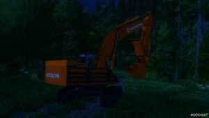 FS22 Hitachi Forklift Mod: Oldgen Deere/Hitachi Excavator Pack (Image #3)