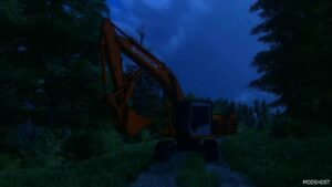 FS22 Hitachi Forklift Mod: Oldgen Deere/Hitachi Excavator Pack (Image #5)