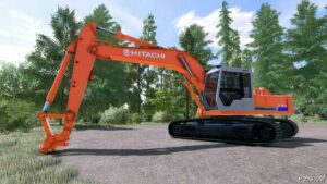 FS22 Hitachi Forklift Mod: Oldgen Deere/Hitachi Excavator Pack (Image #8)