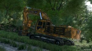 FS22 Hitachi Forklift Mod: Oldgen Deere/Hitachi Excavator Pack (Image #10)