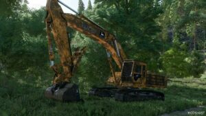 FS22 Hitachi Forklift Mod: Oldgen Deere/Hitachi Excavator Pack (Image #11)