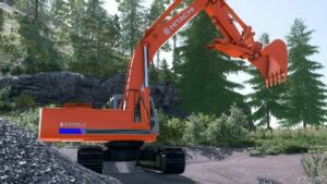 FS22 Hitachi Forklift Mod: Oldgen Deere/Hitachi Excavator Pack (Image #18)