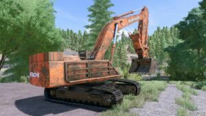 FS22 Hitachi Forklift Mod: Oldgen Deere/Hitachi Excavator Pack (Image #19)