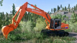 FS22 Hitachi Forklift Mod: Oldgen Deere/Hitachi Excavator Pack (Image #20)