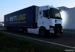 ETS2 Skin Mod: Netlog Logistics SCS Box 1.49 (Featured)