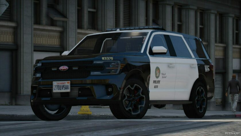 GTA 5 Vehicle Mod: Police Vapid Aleutian Add-On / Fivem | Lods V1.1 (SP & Fivem) (Featured)