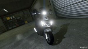 GTA 5 Vehicle Mod: Piaggio ZIP 2000 Add-On | Tuning | Fivem (Featured)