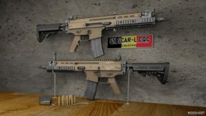 GTA 5 Weapon Mod: RON FN Scar-L CQC (2 Versions) (Featured)