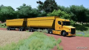 FS22 Trailer Mod: Lizard Dumper Roadtrain (Image #4)