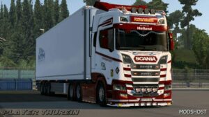 ETS2 Scania Mod: Skin C2 by Player Thurein (Featured)