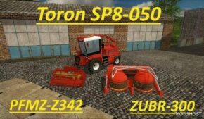 FS22 Combine Mod: Toron SP8 Rozbalit (Featured)