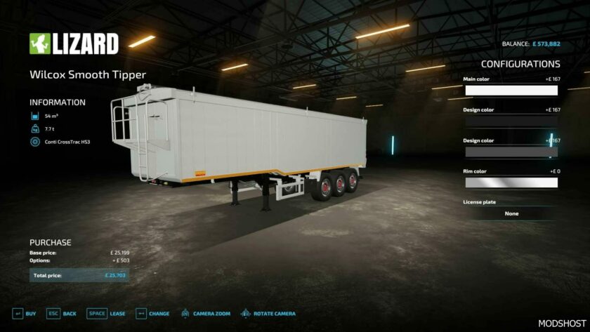 FS22 Trailer Mod: Wilcox Tipper (Featured)