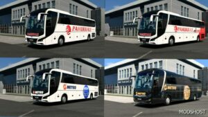 ETS2 MAN Mod: 2023 MAN Lion’s Coach Skinpack (Image #2)