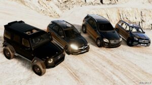 BeamNG SUV Car Mod: Mercedes-Benz SUV Pack 0.31 (Featured)